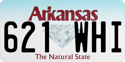 AR license plate 621WHI