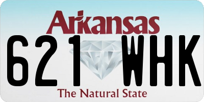 AR license plate 621WHK