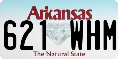 AR license plate 621WHM