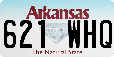 AR license plate 621WHQ