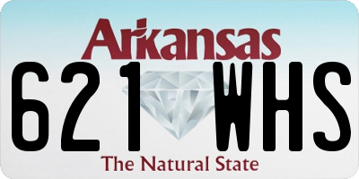 AR license plate 621WHS