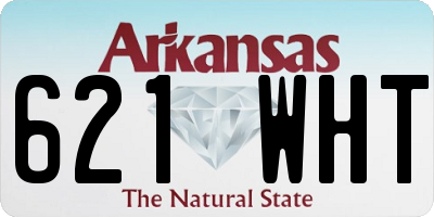 AR license plate 621WHT