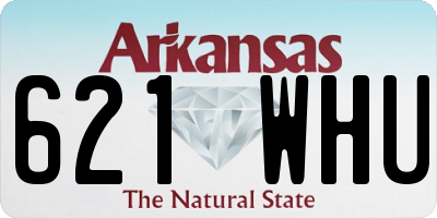 AR license plate 621WHU