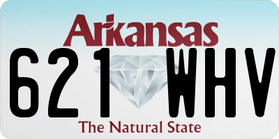 AR license plate 621WHV