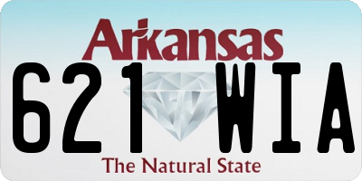 AR license plate 621WIA