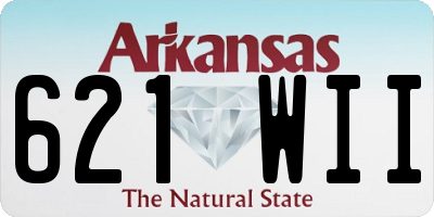 AR license plate 621WII