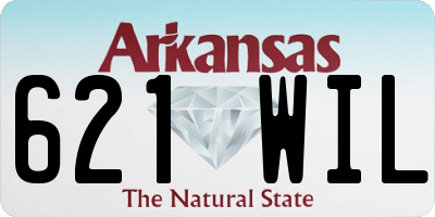 AR license plate 621WIL