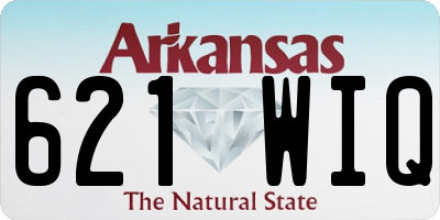 AR license plate 621WIQ