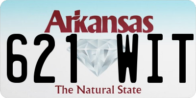 AR license plate 621WIT