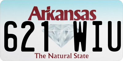 AR license plate 621WIU