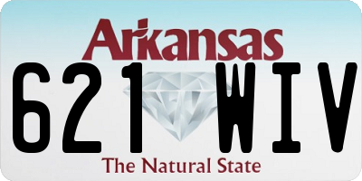 AR license plate 621WIV
