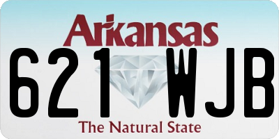 AR license plate 621WJB