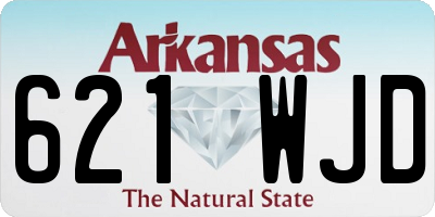 AR license plate 621WJD