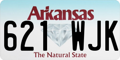 AR license plate 621WJK