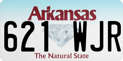 AR license plate 621WJR
