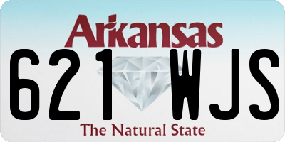 AR license plate 621WJS
