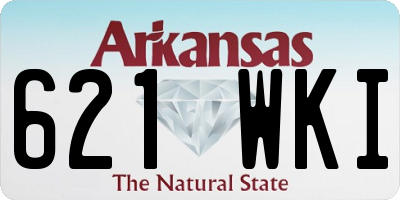 AR license plate 621WKI