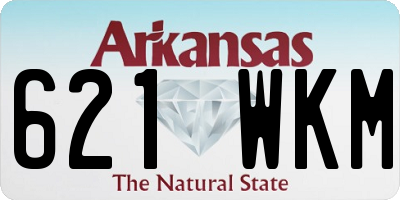AR license plate 621WKM