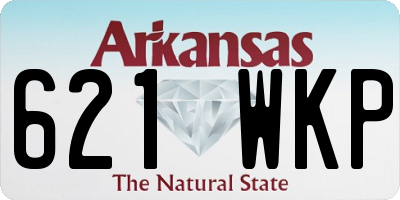 AR license plate 621WKP