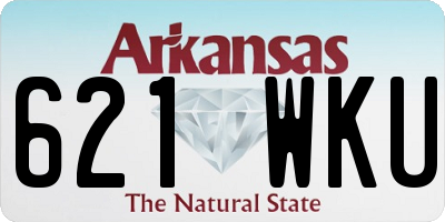 AR license plate 621WKU