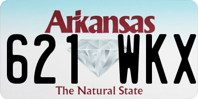 AR license plate 621WKX