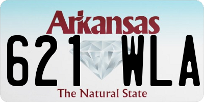 AR license plate 621WLA