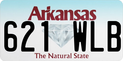 AR license plate 621WLB