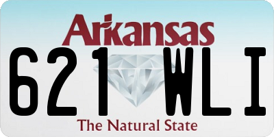 AR license plate 621WLI