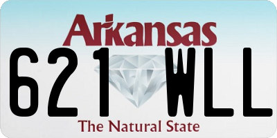 AR license plate 621WLL