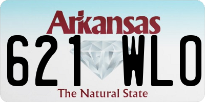 AR license plate 621WLO