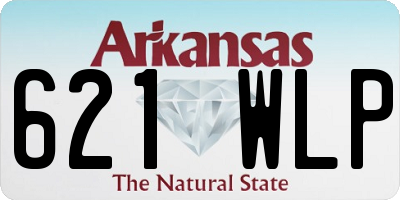 AR license plate 621WLP