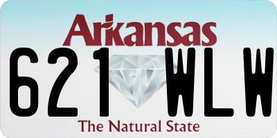 AR license plate 621WLW