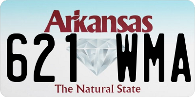AR license plate 621WMA