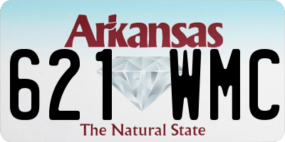 AR license plate 621WMC