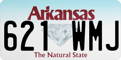 AR license plate 621WMJ