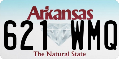 AR license plate 621WMQ