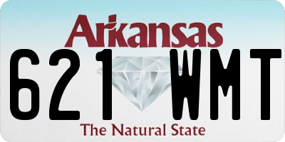 AR license plate 621WMT