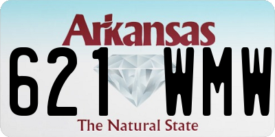 AR license plate 621WMW