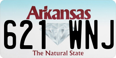 AR license plate 621WNJ