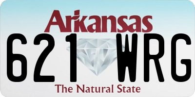 AR license plate 621WRG