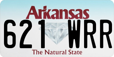 AR license plate 621WRR