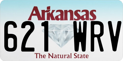 AR license plate 621WRV