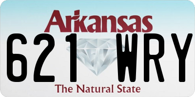 AR license plate 621WRY