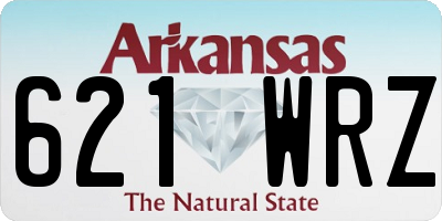 AR license plate 621WRZ