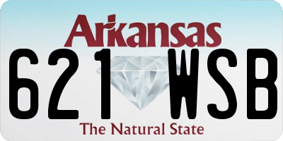 AR license plate 621WSB
