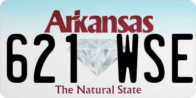 AR license plate 621WSE