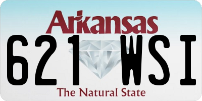 AR license plate 621WSI
