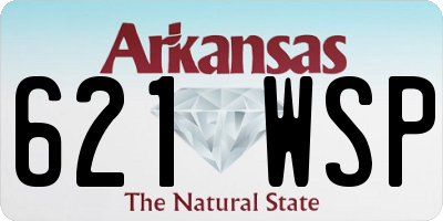 AR license plate 621WSP