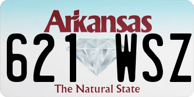 AR license plate 621WSZ