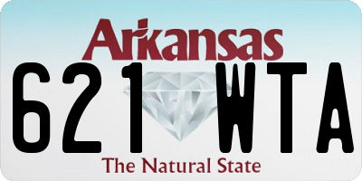 AR license plate 621WTA